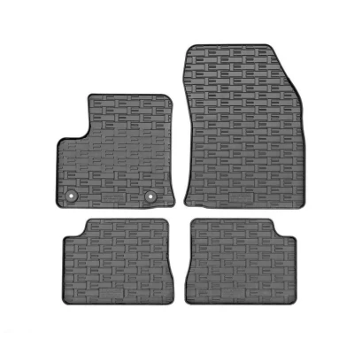 Abbildung von AutoStyle Set CK RJE06 Fußmattensatz Gummi 4 schwarz 680mm 480mm