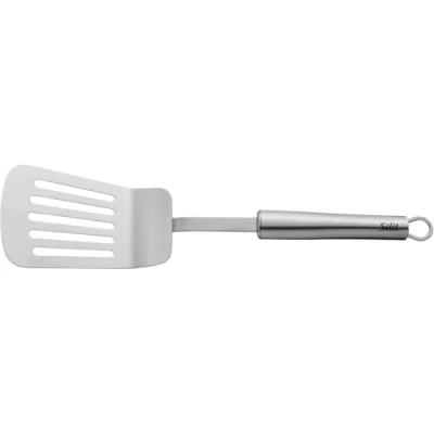 Abbildung von Silit Classic Line Pfannenwender Edelstahl 34 cm, poliert, Grillspachtel, Lasagneheber, spülmaschinengeeignet