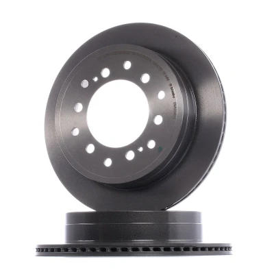 Abbildung von BREMBO Bremsscheibe TOYOTA: Land Cruiser Prado 90, FJ Cruiser, 120 COATED DISC LINE 312mm 18mm 6 innenbelüftet beschichtet