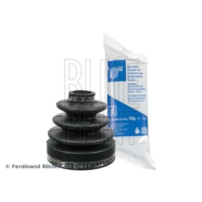 Abbildung von BLUE PRINT ADM58105 Achsmanschette radseitig, Vorderachse Gummi MAZDA: MX 3, FAMILIA 5, HYUNDAI: Matrix