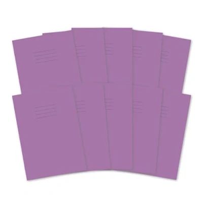 Abbildung von Hamelin Übungsbuch, A4, 8 mm, liniert mit Rand, 48 Seiten,violett, (10er Pack)