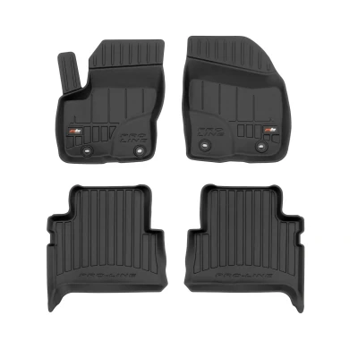 Abbildung von FROGUM proLine 3D 3D409231 Fußmattensatz Gummi vorne und hinten 4 schwarz Maßgefertigt FORD: KUGA 1