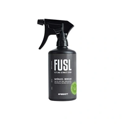Abbildung von FUSL Fett und Schmutz Löser, 500ml Sprayflasche, Bio Reiniger Konzentrat, Grillreiniger, Backofenreiniger