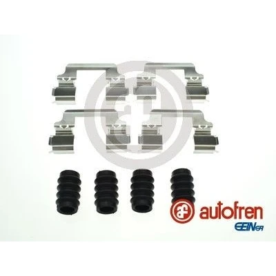 Abbildung von AUTOFREN SEINSA D42929A Zubehörsatz, Scheibenbremsbelag Hinterachse BMW: 5 Touring, Saloon, 6 Gran Coupe