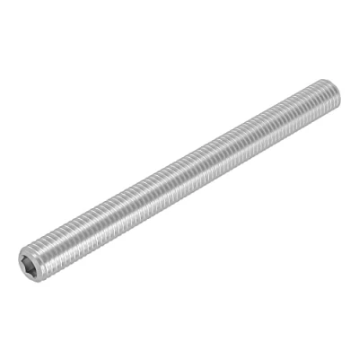Abbildung von SECCARO Gewindestift mit Kegelkuppe M6 x 70 mm, Edelstahl V2A VA A2, DIN 913 / ISO 4026, Innensechskant, 20 Stück