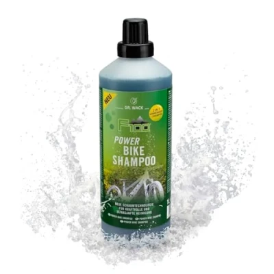 Abbildung von DR. WACK F100 Power Bike Shampoo 1 Liter Fahrradshampoo mit innovativer Schaumtechnologie Kraftvoller &amp; schonender Schaumreiniger für alle Oberflächen Hochwertige Fahrradpflege