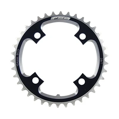 Abbildung von FSA Unisex Adult 421587003 Corona DH/BMX CNC 104x38T(3mm), Argent, 104 Mm EU