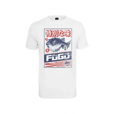 Abbildung von Mister TEE FUGU Tshirt print, Herren, Größe: Large, White