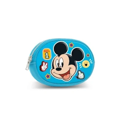 Abbildung von Disney Micky Maus Blissy Pill Portemonnaie, Blau, 12 x 8,5 cm