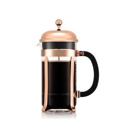 Abbildung von Bodum Kaffeebereiter, Borosilikatglas, Braun, 34 oz, Kupfer