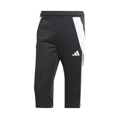Abbildung von adidas Performance TIRO24 PANT 3/4 Sporthose, Herren, Größe: Small, Black/white