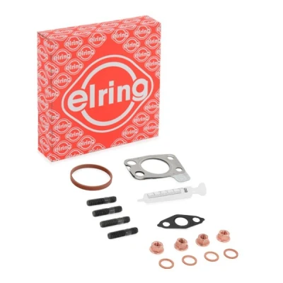 Abbildung von ELRING 430.160 Montagesatz, Lader mit Dichtungen Montageanleitung, Schrauben FORD: Galaxy Mk2 MPV, FOCUS 3, FIESTA 7, PEUGEOT: 207 Hatchback