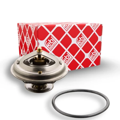 Abbildung von FEBI BILSTEIN 18292 Kühlwasserthermostat 80 mit Dichtring VOLKSWAGEN: GOLF 3, Sharan I, LT 28 35 I Minibus
