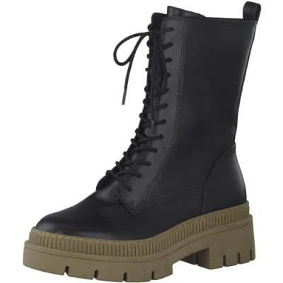Abbildung von Marco Tozzi Damen 2 25703 29 Mode Stiefel, Black/Nature, 40 EU