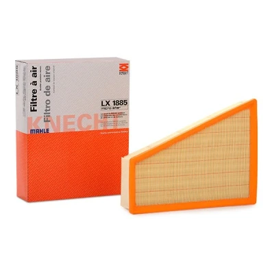 Abbildung von MAHLE ORIGINAL LX 1885 Luftfilter 70,3 236 294,6 Filtereinsatz FORD: MONDEO 4 Stufenheck, S Max Mk1, Turnier, VOLVO: S80 II, V70 3