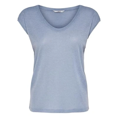 Abbildung von ONLSILVERY S/S V Neck Lurex TOP JRS NOOS