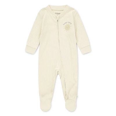 Abbildung von Huggies Footed Coverall Unisex Strampler für Kinder, Größe: 68/74, Marzipan