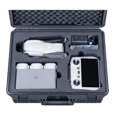 Abbildung von Lykus 2023 Titan MA310 Wasserdicht Tasche Koffer Case für DJI Air 3 and RC 2/RC N2, Kompatibel mit Gurt [NUR Koffer]