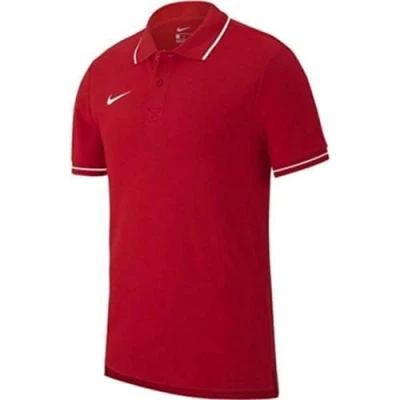 Abbildung von Nike Kinder Poloshirt Team Club 19 Polo, University red/White, S, AJ1546 657