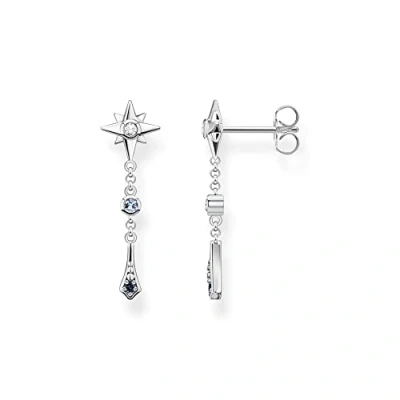 Abbildung von Thomas Sabo Ohrringe Royalty Stern mit Steinen 925 Sterling Silber H2209 945 7