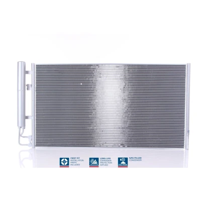 Abbildung von NISSENS 940900 Klimakondensator mit Trockner Aluminium 890 R 134a