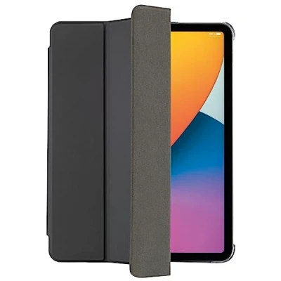 Abbildung von Hama Hülle für Samsung Galaxy S24 Ultra (Kunstleder, Metall, elegante Handyhülle Rückseite, extra Schutz Kamera und Display, Wireless Charging kompatibel, weich, recycelt) schwarz
