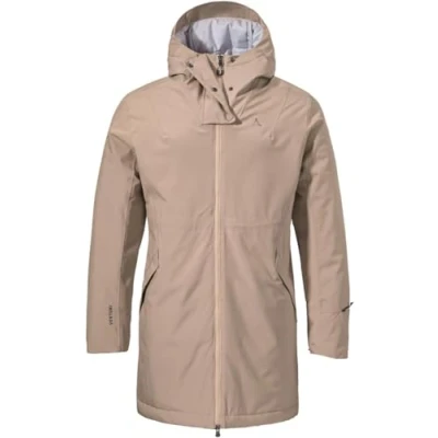 Abbildung von Schöffel Style Crivat Parka, Damen, Größe: 38, Beige