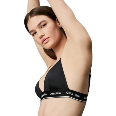 Abbildung von Calvin Klein Swimwear Bikinitop, Damen, Größe: XL, Black