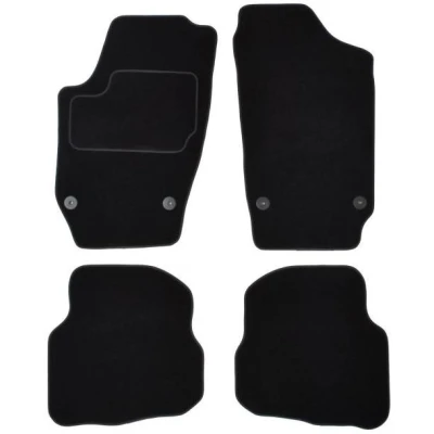 Abbildung von MAMMOOTH A041 VW335 PRM 01 Fußmattensatz Textil vorne und hinten 4 schwarz VOLKSWAGEN: Polo IV Hatchback
