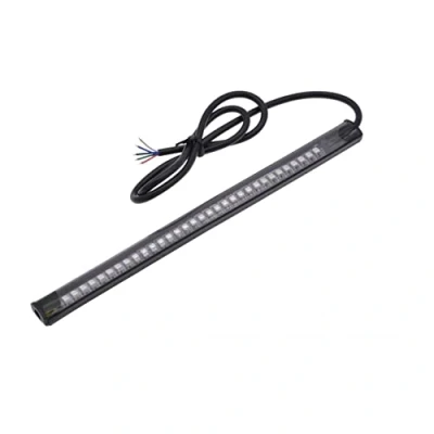 Abbildung von KATUR Motorrad Lichtstreifen Schwanz Bremse Stop Blinker 32 3528 LED 8&quot; Nummernschild Flexible Licht
