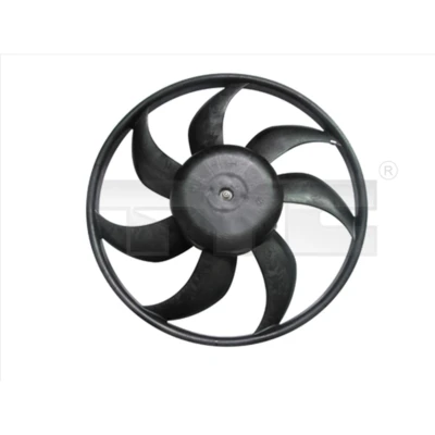 Abbildung von TYC 809 0021 Lüfter für Fahrzeuge mit Klimaanlage 390 240 ohne Kühlerlüfterrahmen (Zarge) OPEL: Corsa D Hatchback