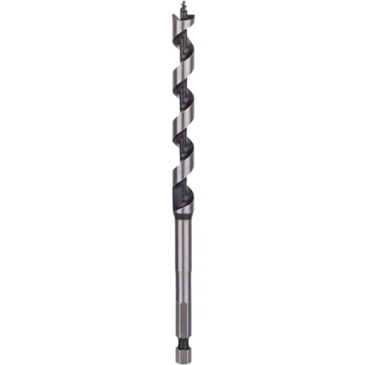Abbildung von Bosch 1x PRO Wood Holzschlangenbohrer (für Weichholz, Hartholz, Ø 10,00 mm, Professional Zubehör Bohrmaschine/Schrauber)