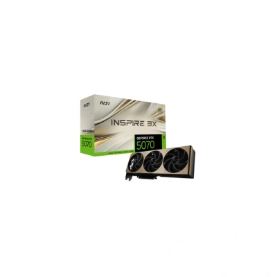 Abbildung von MSI Grafikkarte »GeForce RTX 5070 12G INSPIRE 3X OC«