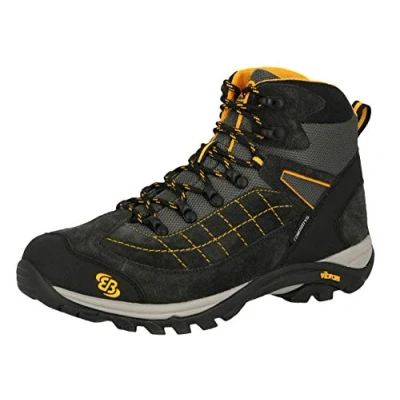 Abbildung von Brütting Mount Crillon High Unisex Erwachsene Trekking &amp; Wanderstiefel, Anthrazit/ Orange, 47 EU