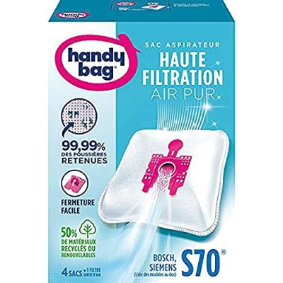 Abbildung von Handy Bag S70 Staubsaugerbeutel für Bosch, Arriva, Siemens, Smily Super SX