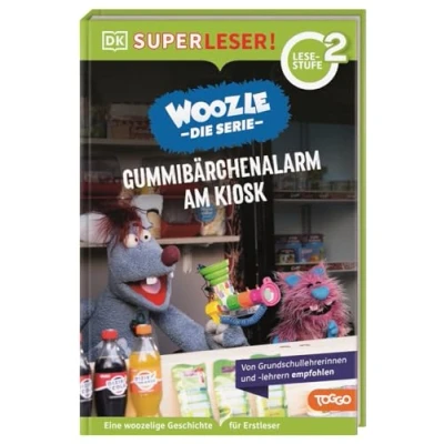 Abbildung von SUPERLESER! Woozle Die Serie: Gummibärchenalarm am Kiosk: 2. Lesestufe, Sach Geschichten Für Erstleser. Kinder ab der 1./2. Klasse