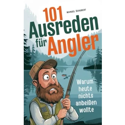 Abbildung von 101 Ausreden für Angler: Warum heute nichts anbeißen wollte Die schrägsten Ausreden, verrücktesten Erklärungen &amp; fischigsten Fun Facts ... Das ultimative Angler Ausredenbuch