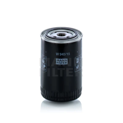 Abbildung von MANN FILTER W 940/15 n Ölfilter 3/4 16 UNF 1B, mit einem Rücklaufsperrventil Dichtung Anschraubfilter