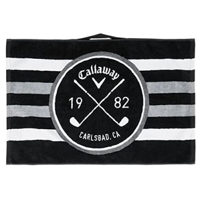 Abbildung von Callaway Golf TW CG CART TOWEL 16X24 BLK/WHT/CHRCL 20