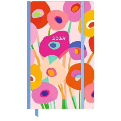 Abbildung von Dominique Vari Blossom Wochen Notizkalender groß 2025 Taschen Kalender 13x21 cm mit Verschlussband &amp; Falttasche Weekly