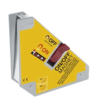 Abbildung von GYS Magnetwinkel abschaltbar, 45/90/135 Grad, 044197, gelb