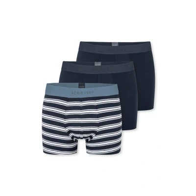 Abbildung von Schiesser 3 PACK Panties, Herren, Größe: Medium, Dunkelblau