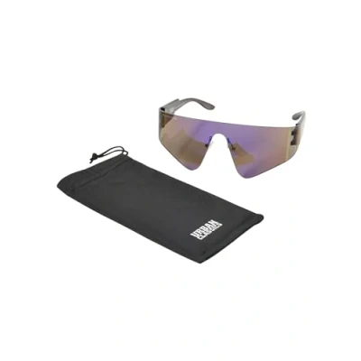 Abbildung von Urban Classics Unisex TB6561 Sunglasses Banff Sonnenbrille, Black/royal, one Size
