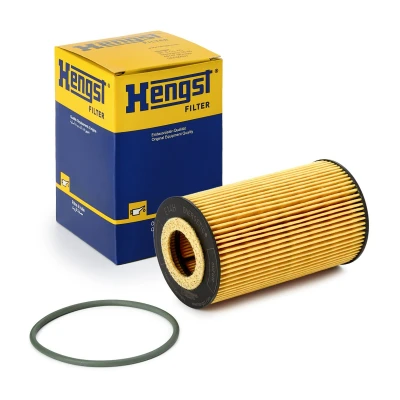 Abbildung von HENGST FILTER E14H D77 Ölfilter Filtereinsatz PORSCHE: Cayenne, 911 Coupe, Boxster
