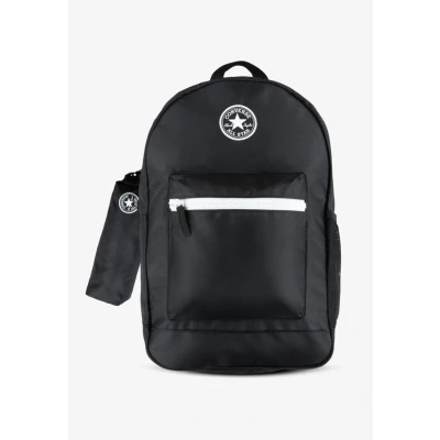 Abbildung von Converse Backpack Pencil CASE Unisex SET Federmäppchen für Kinder, Größe: One Size, Black