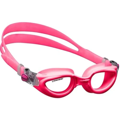 Abbildung von CRESSI Unisex Youth Rocks Kids Goggles Pink Schwimmbrille Fog, Scratch, Anti UV, Rosa Klar Gläsern, Einheitsgröße