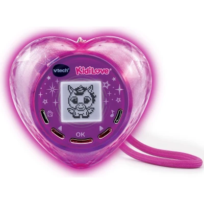 Abbildung von VTech KidiLove Magisches Haustier in leuchtendem Herz Mit Lichteffekten, Musik und Spielen Für Kinder von 5 10 Jahren ( sortiert)