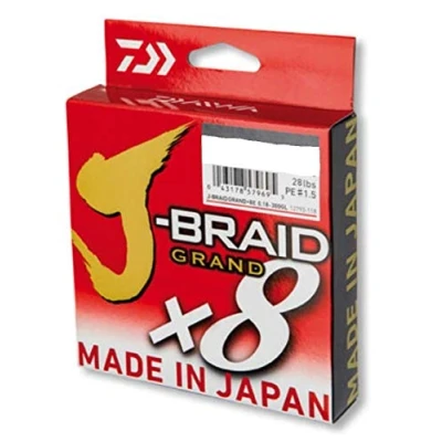 Abbildung von Daiwa J Braid Grand X8 0.06mm 150m Multicolor