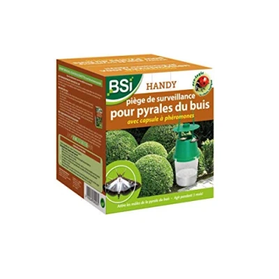 Abbildung von BSI 64208 Handy piège à phéromones pour pyrale du buis Fallen, Kunststoff, Grün und lichtdurchlässig
