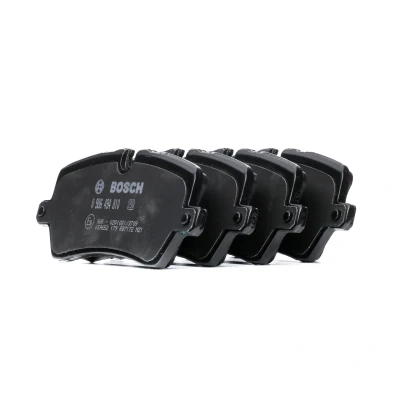 Abbildung von BOSCH 0 986 494 810 Bremsbelagsatz Low Metallic mit Anti Quietsch Blech, Montageanleitung LAND ROVER: Range Rover 4, Sport